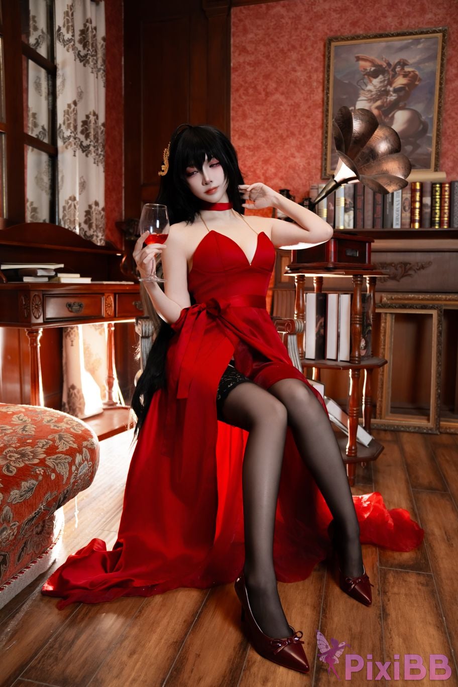 Cosplayer Second Assistant Nisa azur lane Dafeng poison apple PixiBB.COM 027