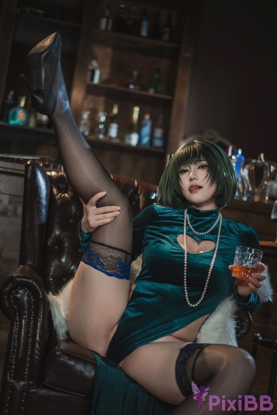Cosplayer Xinglan is Lanlan and her name Lanmei. one punch man Hells Fubuki PixiBB.COM 001