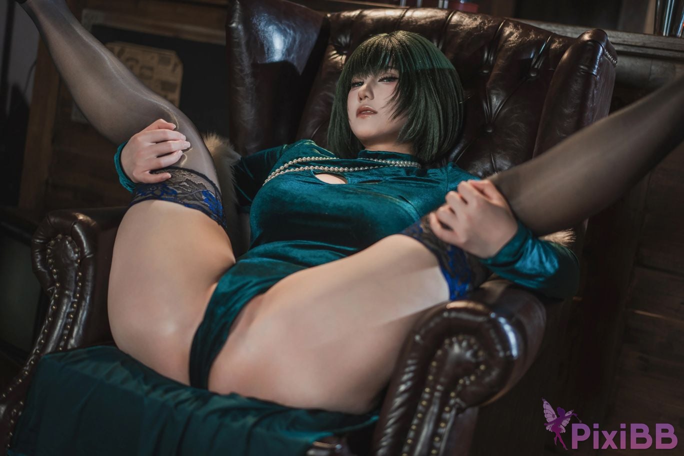 Cosplayer Xinglan is Lanlan and her name Lanmei. one punch man Hells Fubuki PixiBB.COM 012