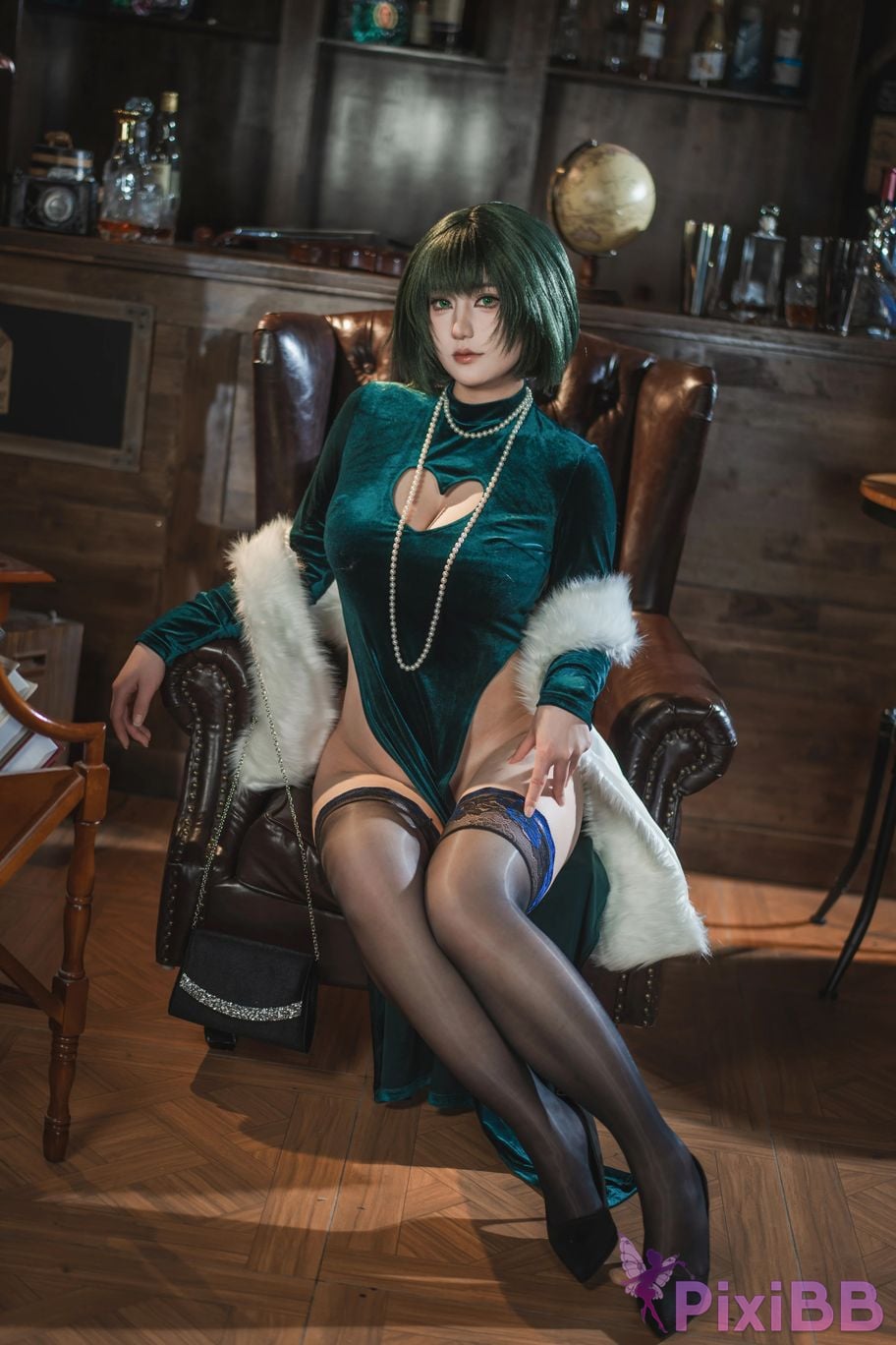 Cosplayer Xinglan is Lanlan and her name Lanmei. one punch man Hells Fubuki PixiBB.COM 022