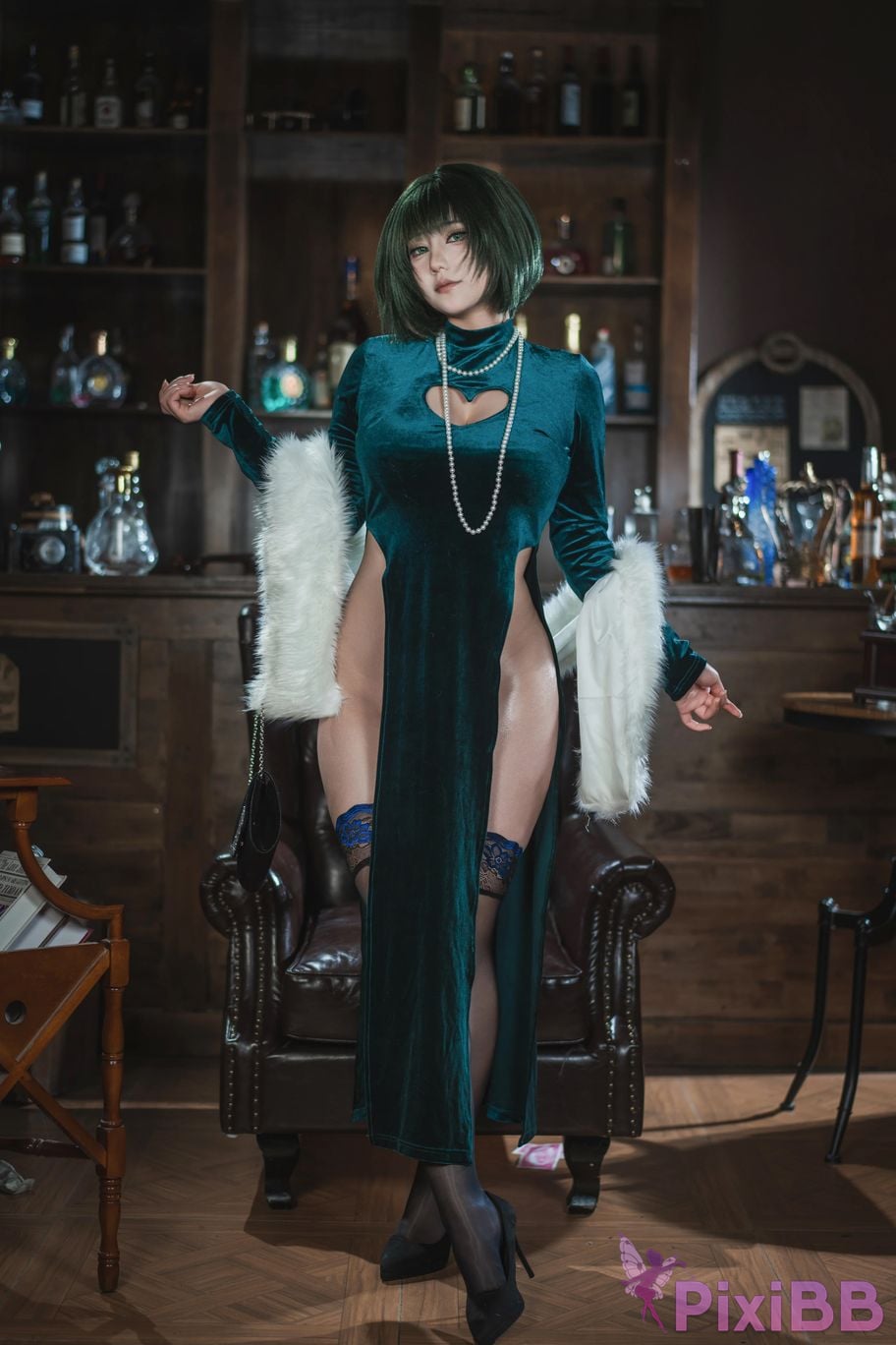 Cosplayer Xinglan is Lanlan and her name Lanmei. one punch man Hells Fubuki PixiBB.COM 026