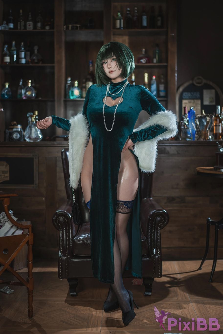 Cosplayer Xinglan is Lanlan and her name Lanmei. one punch man Hells Fubuki PixiBB.COM 027