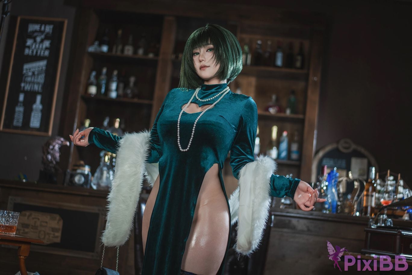 Cosplayer Xinglan is Lanlan and her name Lanmei. one punch man Hells Fubuki PixiBB.COM 028