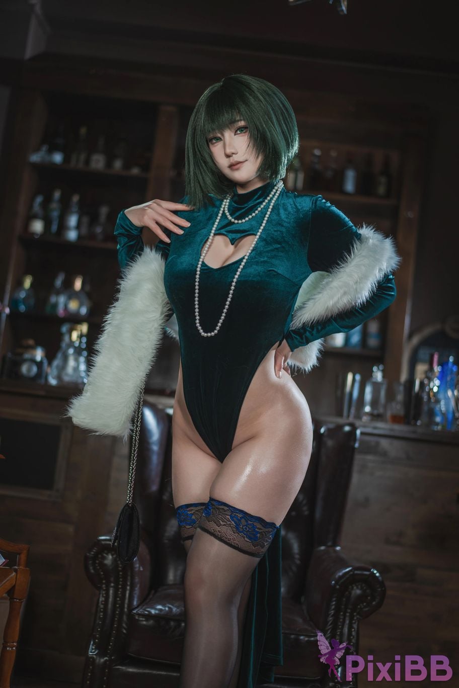 Cosplayer Xinglan is Lanlan and her name Lanmei. one punch man Hells Fubuki PixiBB.COM 029