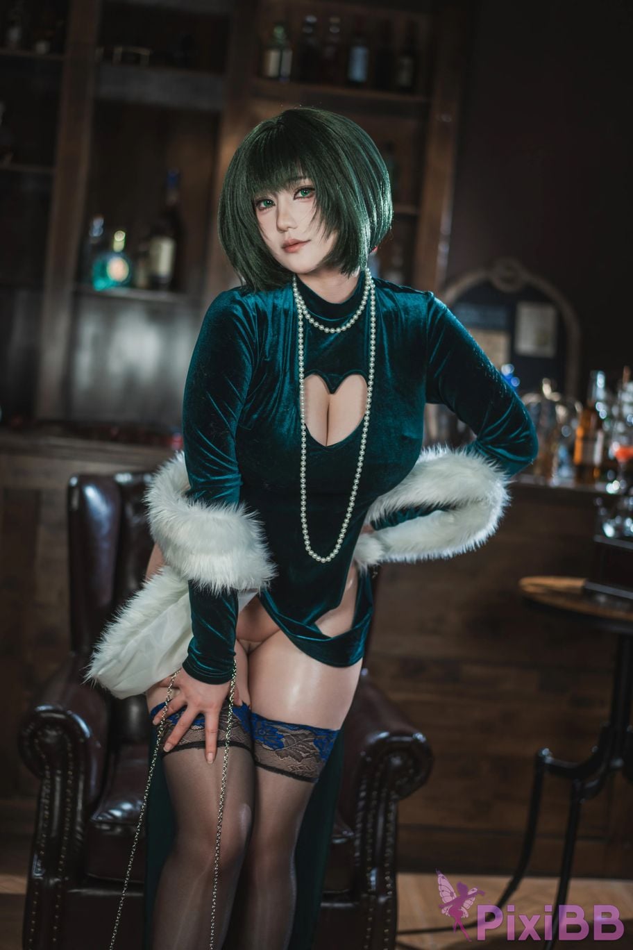 Cosplayer Xinglan is Lanlan and her name Lanmei. one punch man Hells Fubuki PixiBB.COM 032