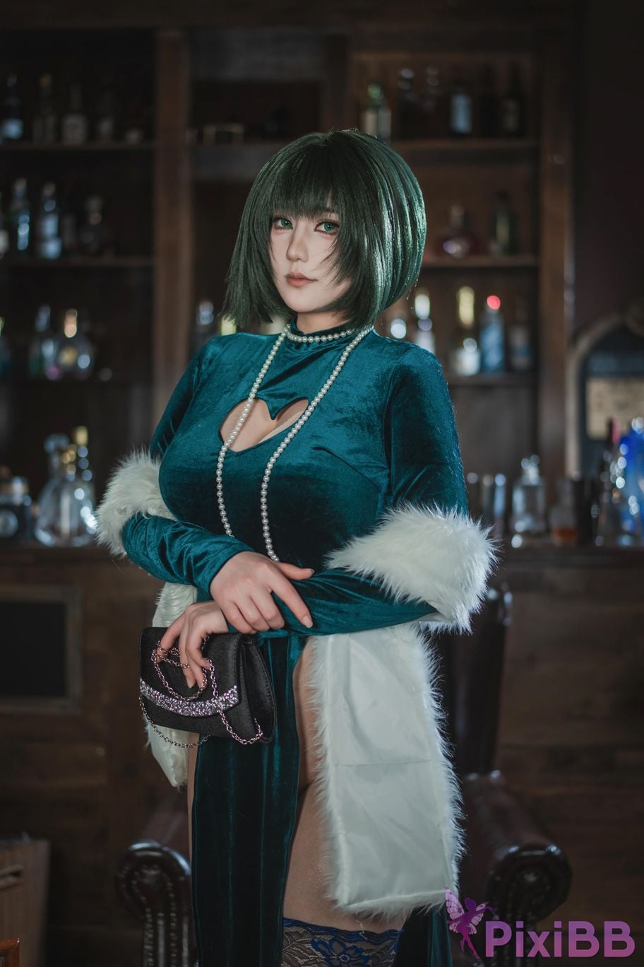 Cosplayer Xinglan is Lanlan and her name Lanmei. one punch man Hells Fubuki PixiBB.COM 037