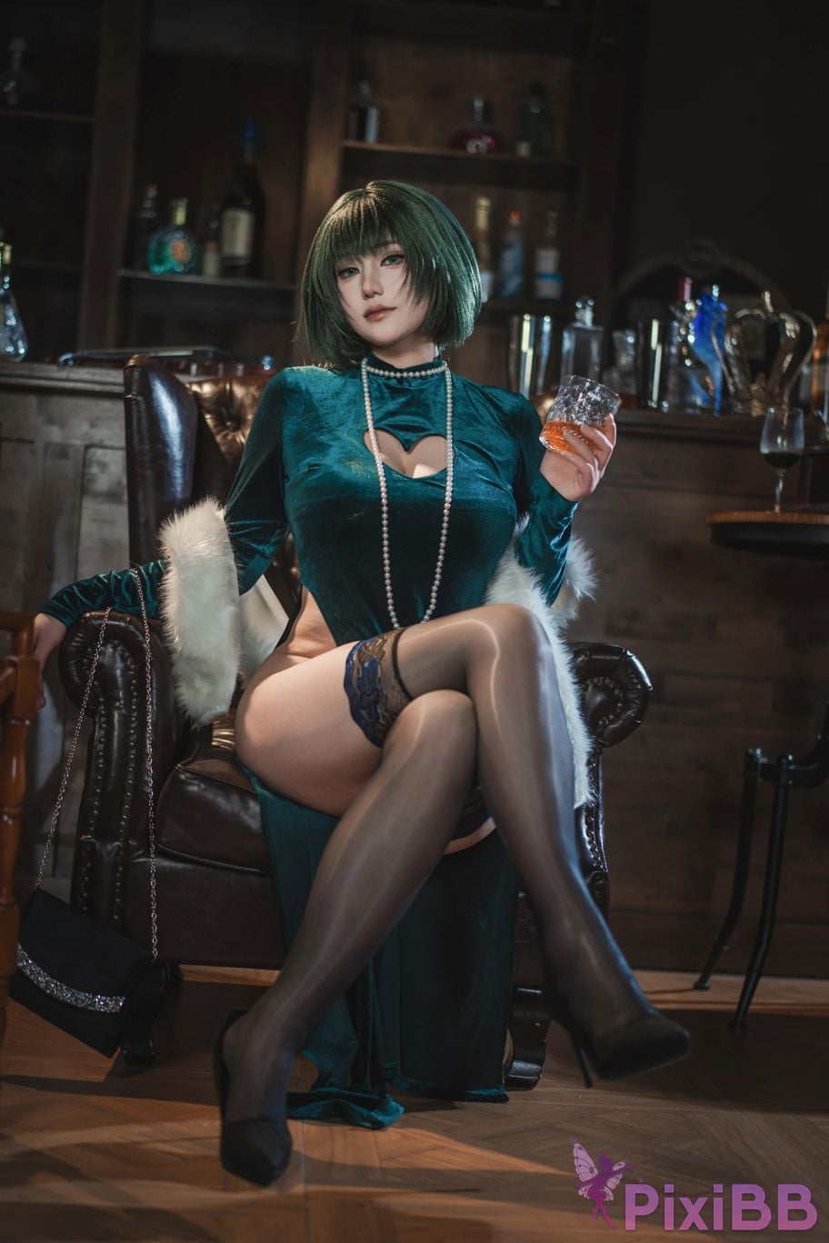Cosplayer Xinglan is Lanlan and her name Lanmei. one punch man Hells Fubuki PixiBB.COM 044