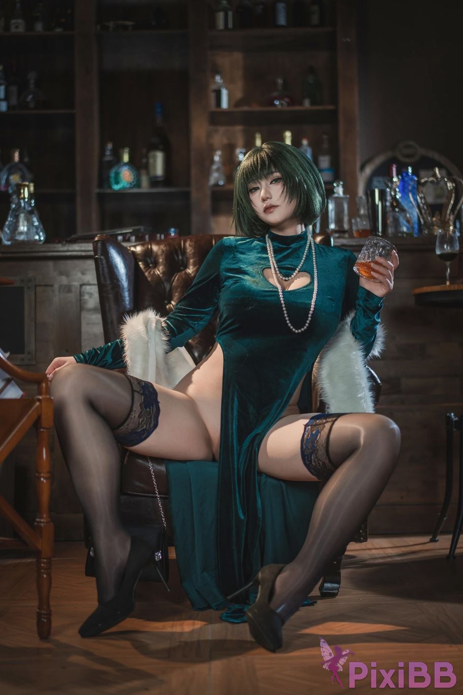 Cosplayer Xinglan is Lanlan and her name Lanmei. one punch man Hells Fubuki PixiBB.COM 055