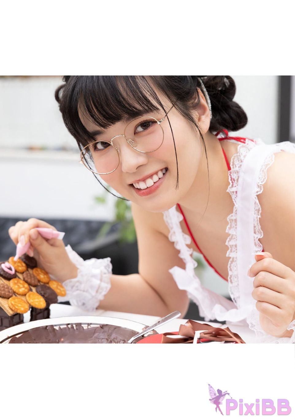 Japanese Idol Shinonome Umi Harem fetish gravure The sea is a gift PixiBB.COM 009