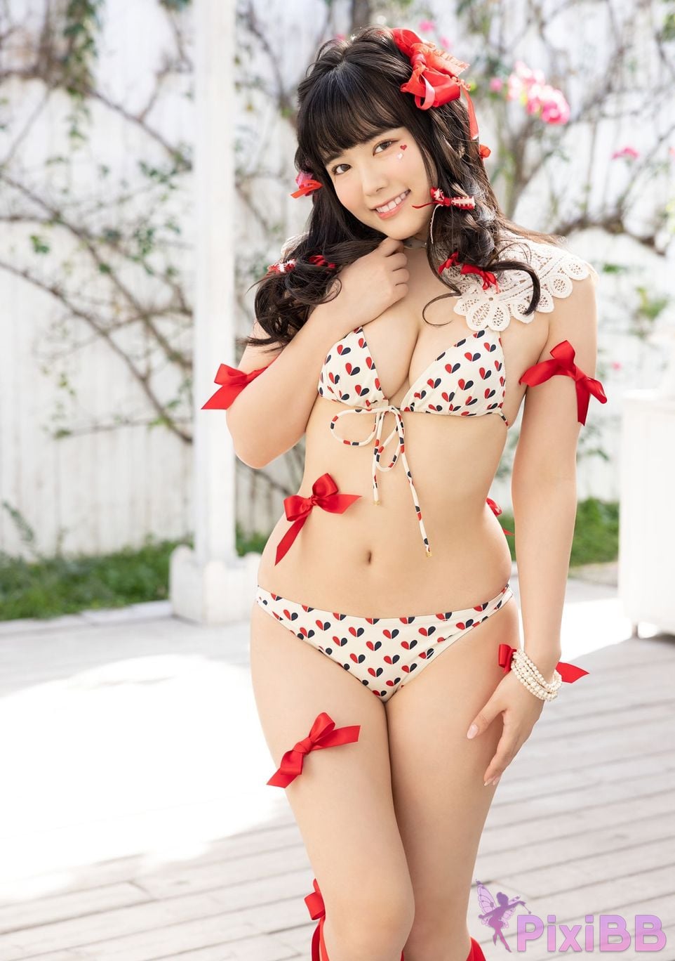 Japanese Idol Shinonome Umi Harem fetish gravure The sea is a gift PixiBB.COM 019