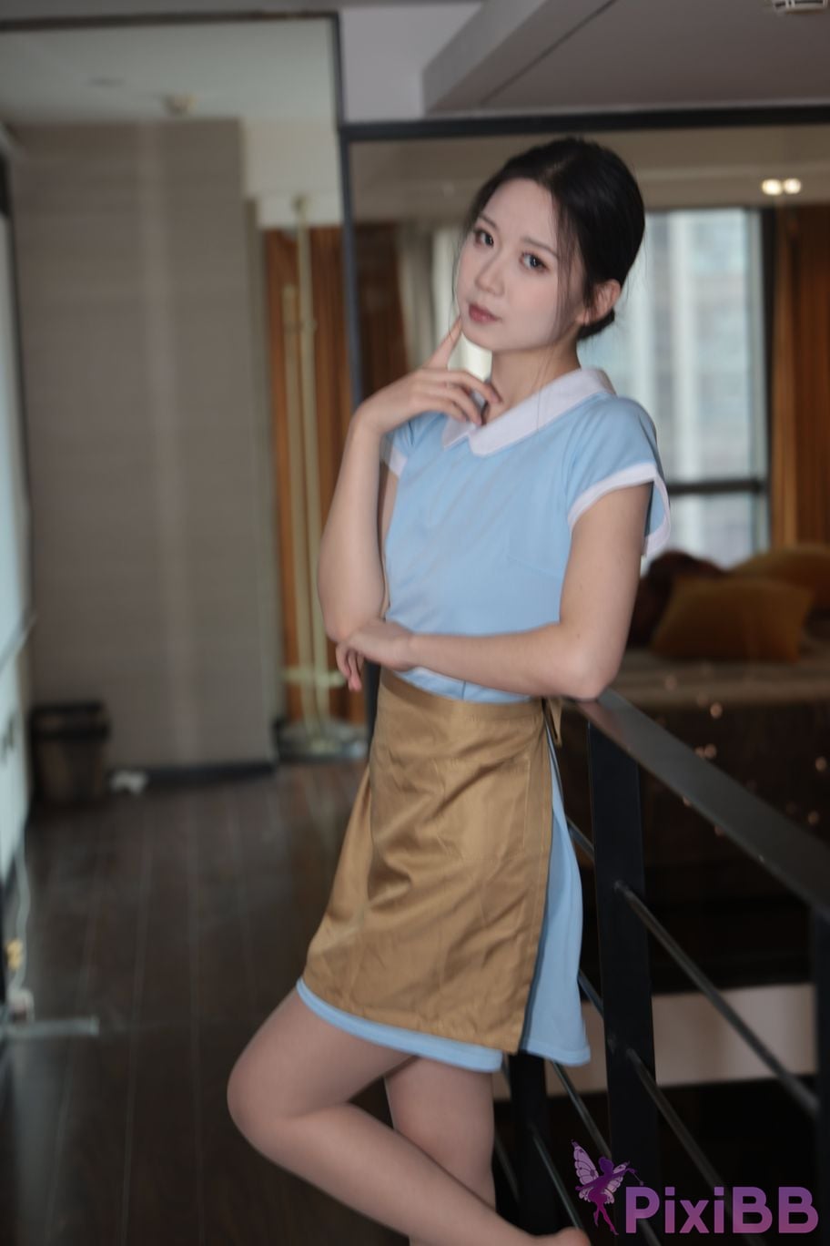 Private Photoshoot grass jelly Holiland uniforms PixiBB.COM 275