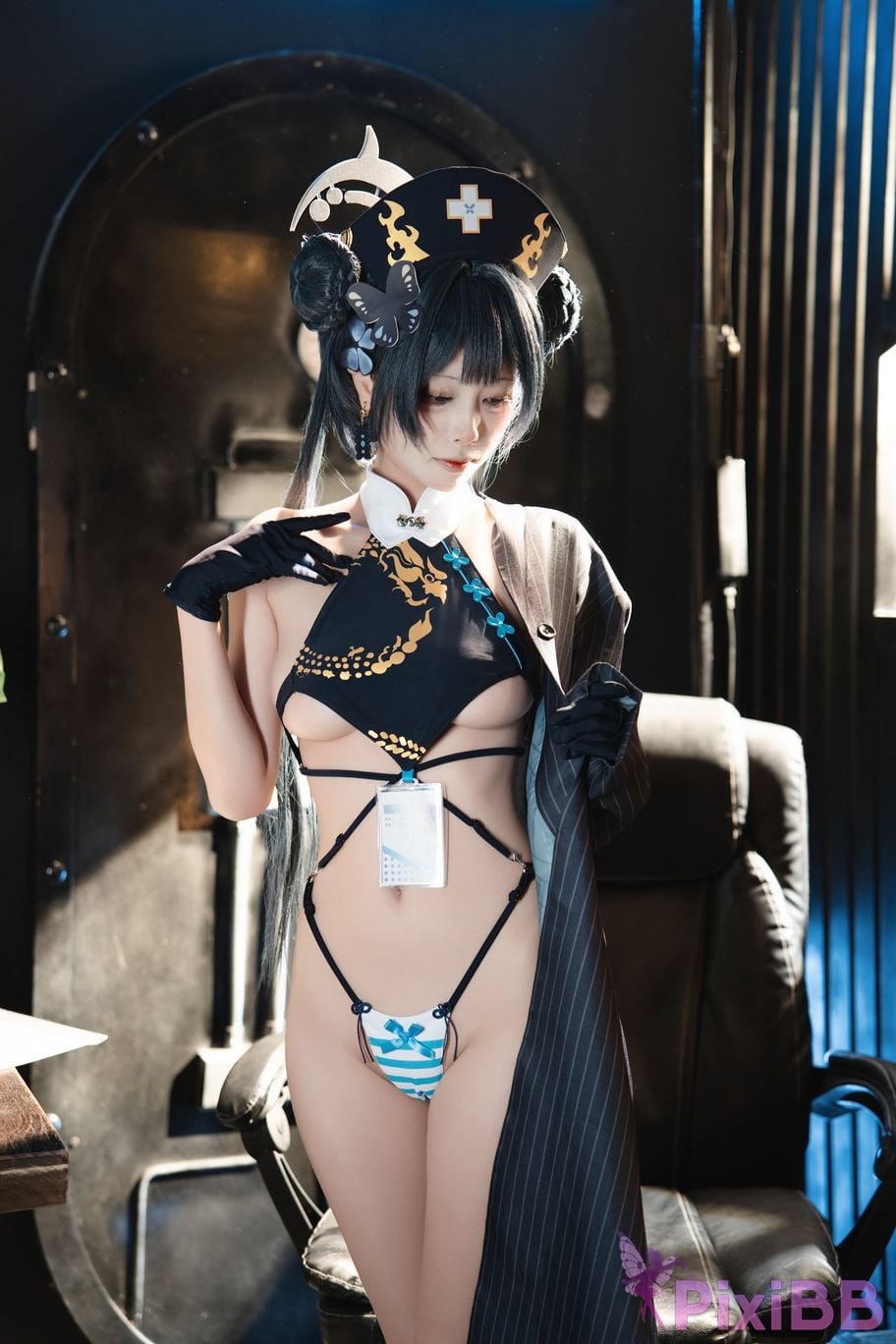 Cosplayer san wu ren xing Blue Archive Kisaki PixiBB.COM 011