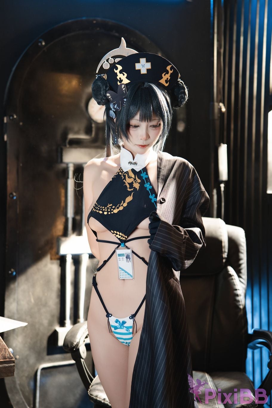 Cosplayer san wu ren xing Blue Archive Kisaki PixiBB.COM 013