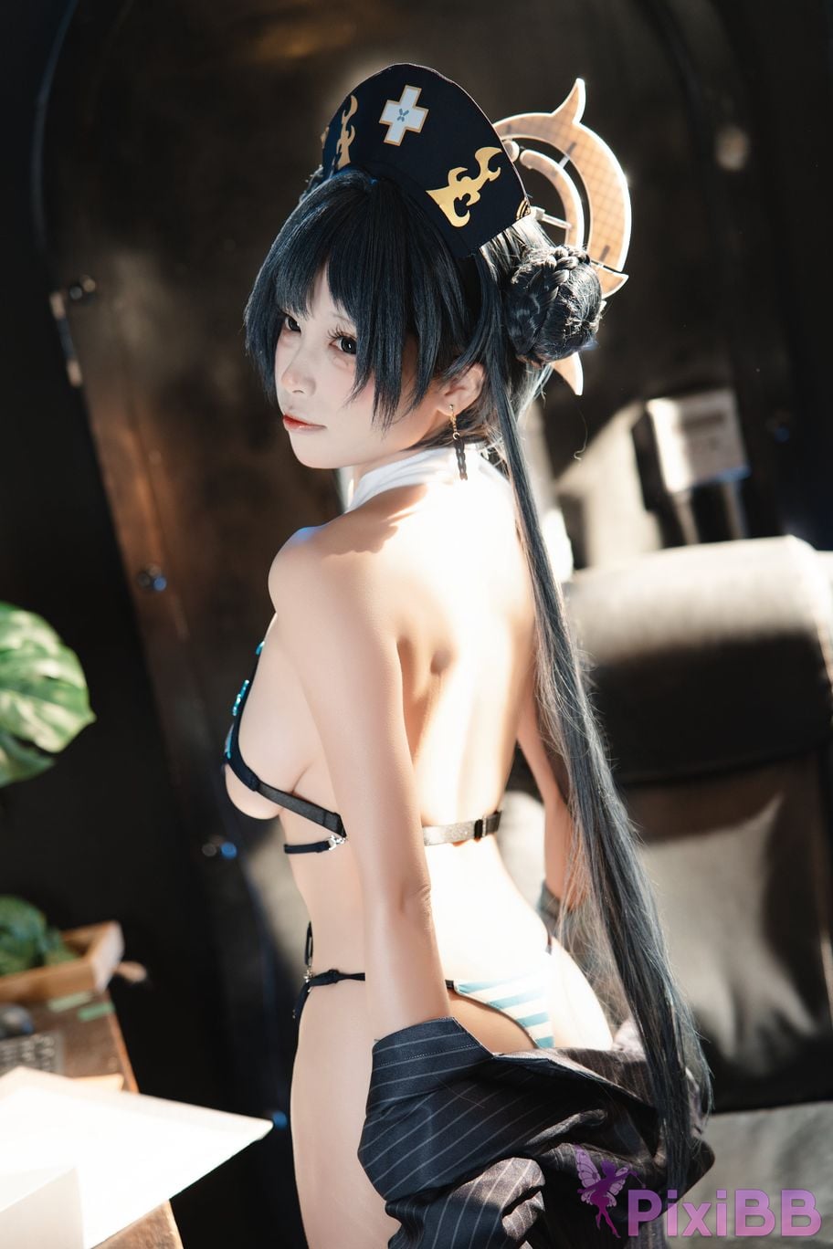 Cosplayer san wu ren xing Blue Archive Kisaki PixiBB.COM 018