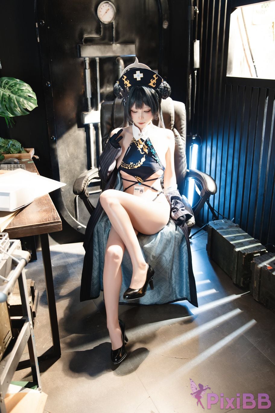 Cosplayer san wu ren xing Blue Archive Kisaki PixiBB.COM 021