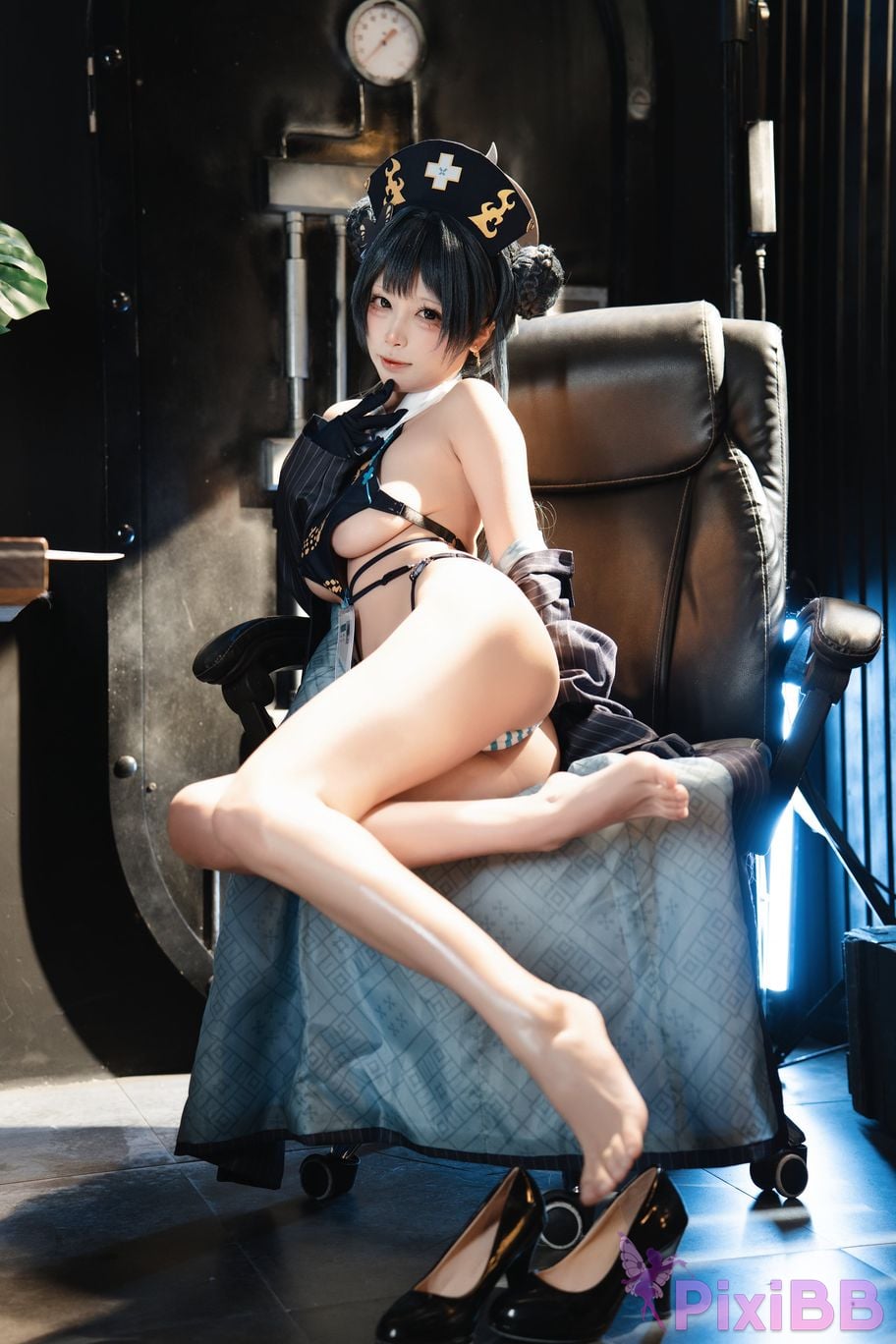 Cosplayer san wu ren xing Blue Archive Kisaki PixiBB.COM 027