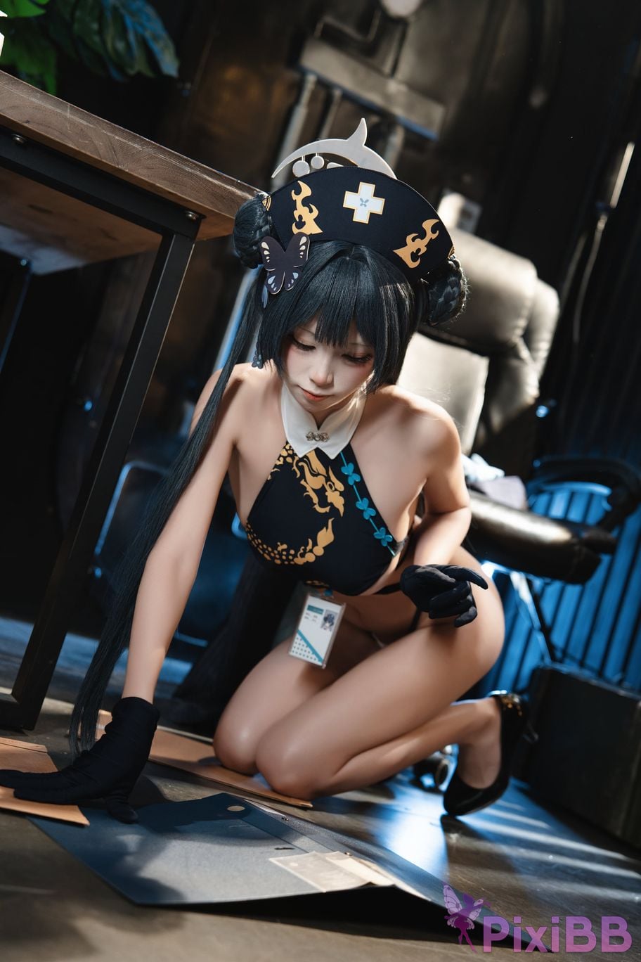 Cosplayer san wu ren xing Blue Archive Kisaki PixiBB.COM 061