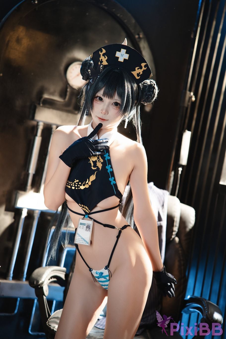 Cosplayer san wu ren xing Blue Archive Kisaki PixiBB.COM 067