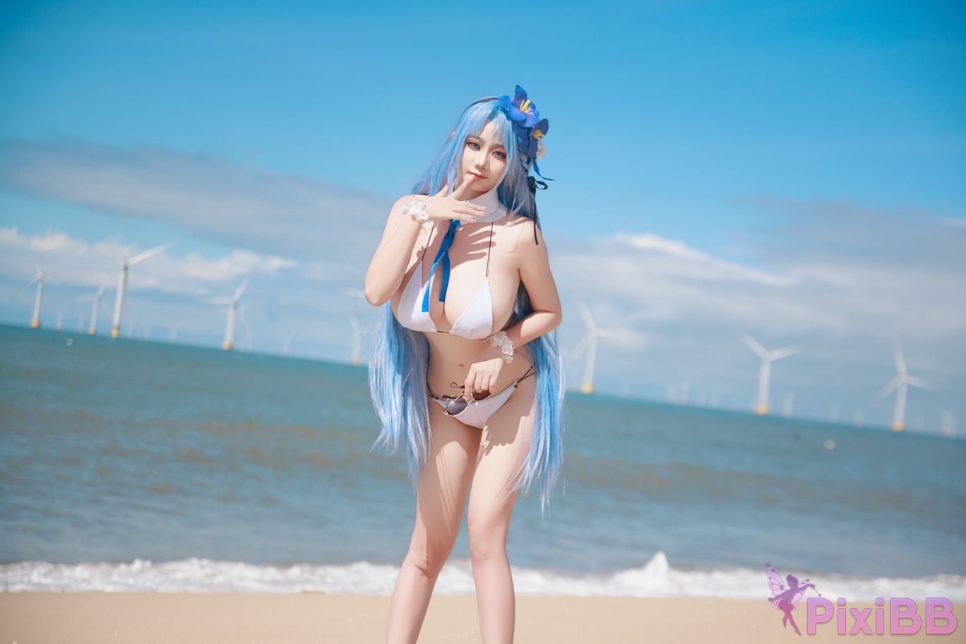 Cosplayer A Xuexue Midsummer Alsace PixiBB.COM 002