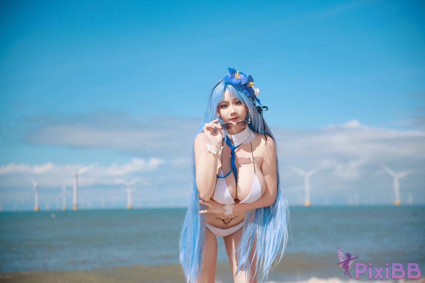 Cosplayer A Xuexue Midsummer Alsace PixiBB.COM 003
