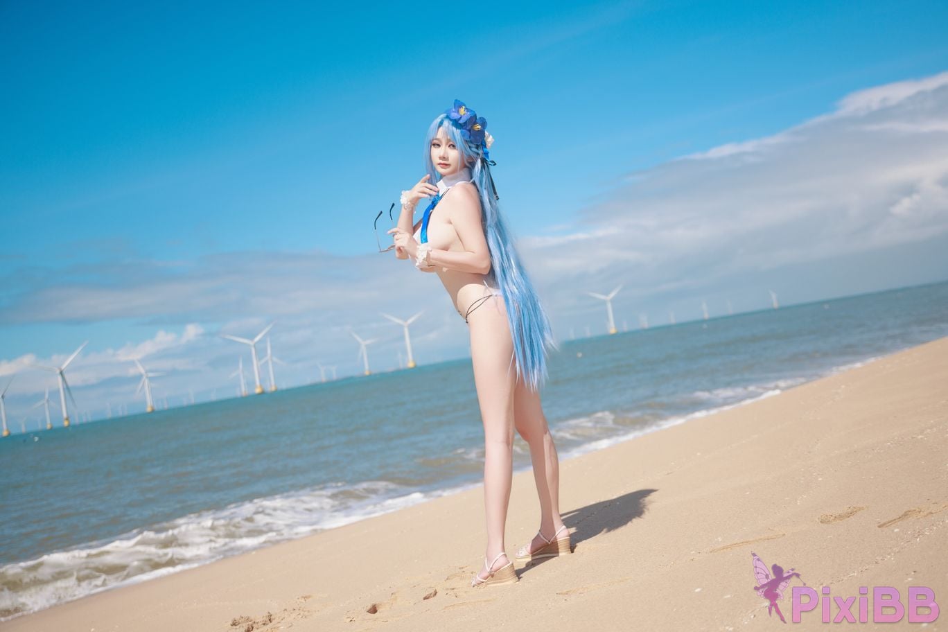 Cosplayer A Xuexue Midsummer Alsace PixiBB.COM 004