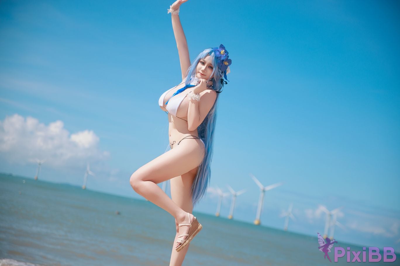 Cosplayer A Xuexue Midsummer Alsace PixiBB.COM 009