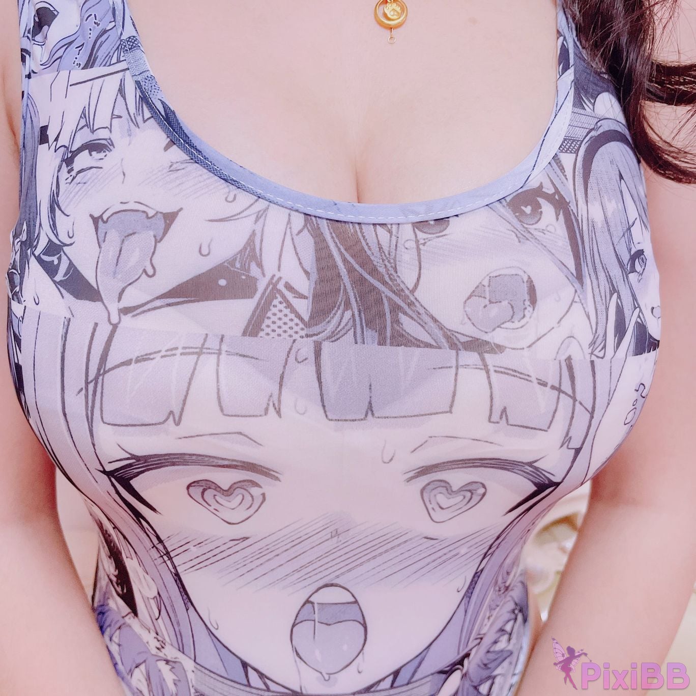 Cosplayer Vanilla Milk Meow May Day Girls Happy Swimsuit PixiBB.COM 014