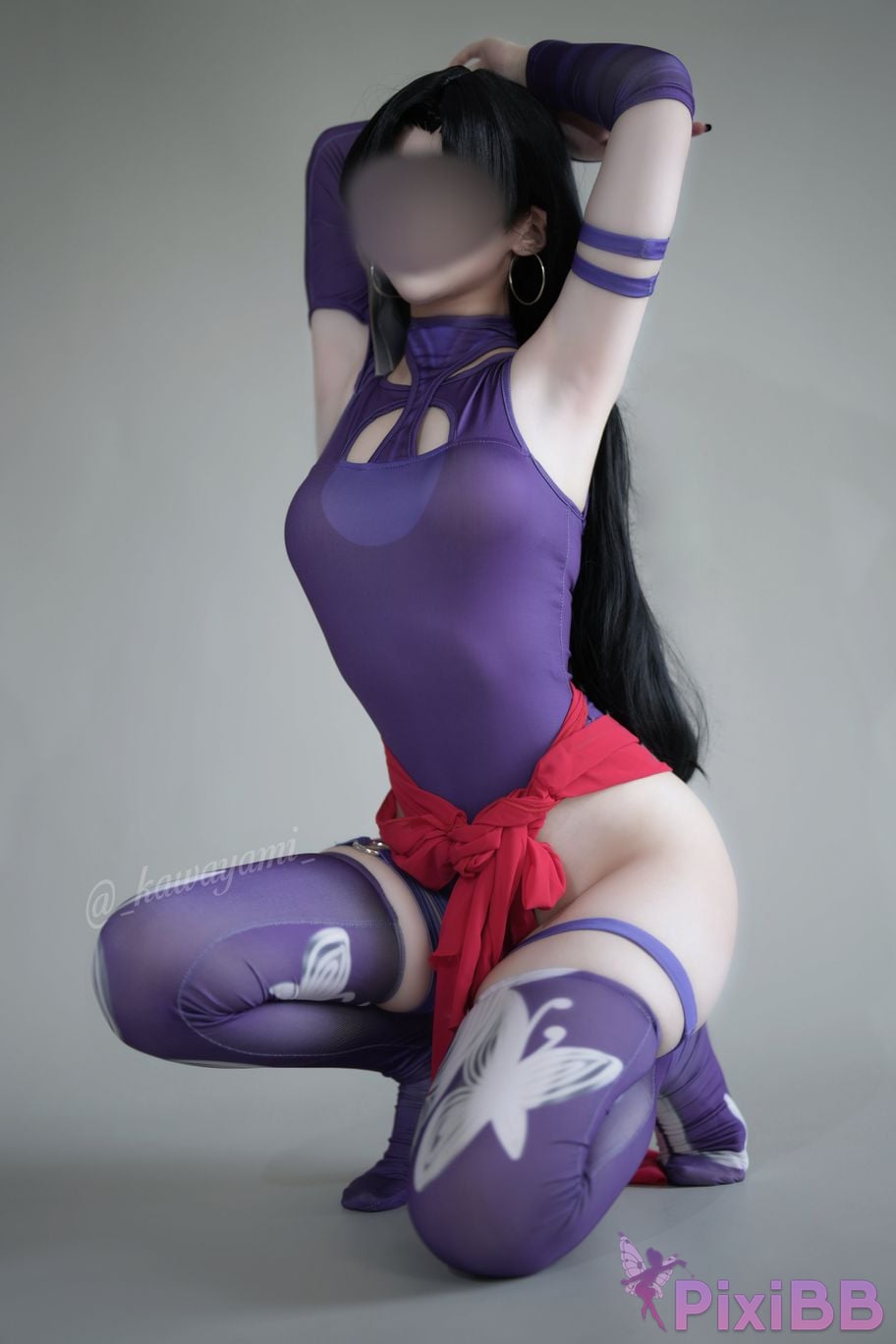 Cosplayer you ai Youmeko Marvel Confrontation Psylocke PixiBB.COM 008