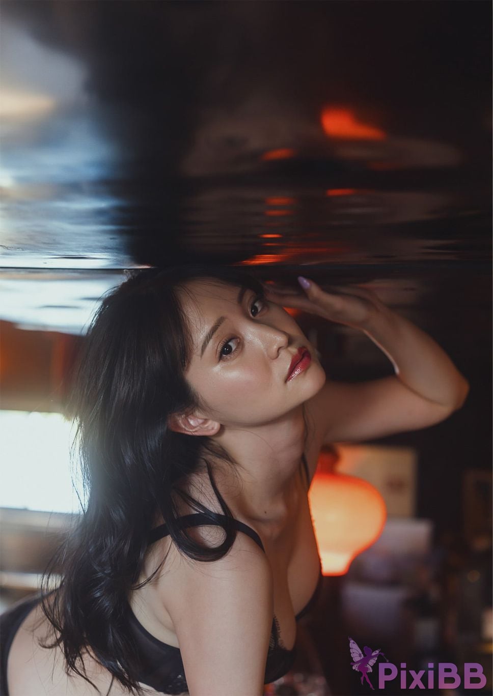 Japanese Idol Nagao Mariya twilight harbor light GIRLS graph. digital photo book PixiBB.COM 025