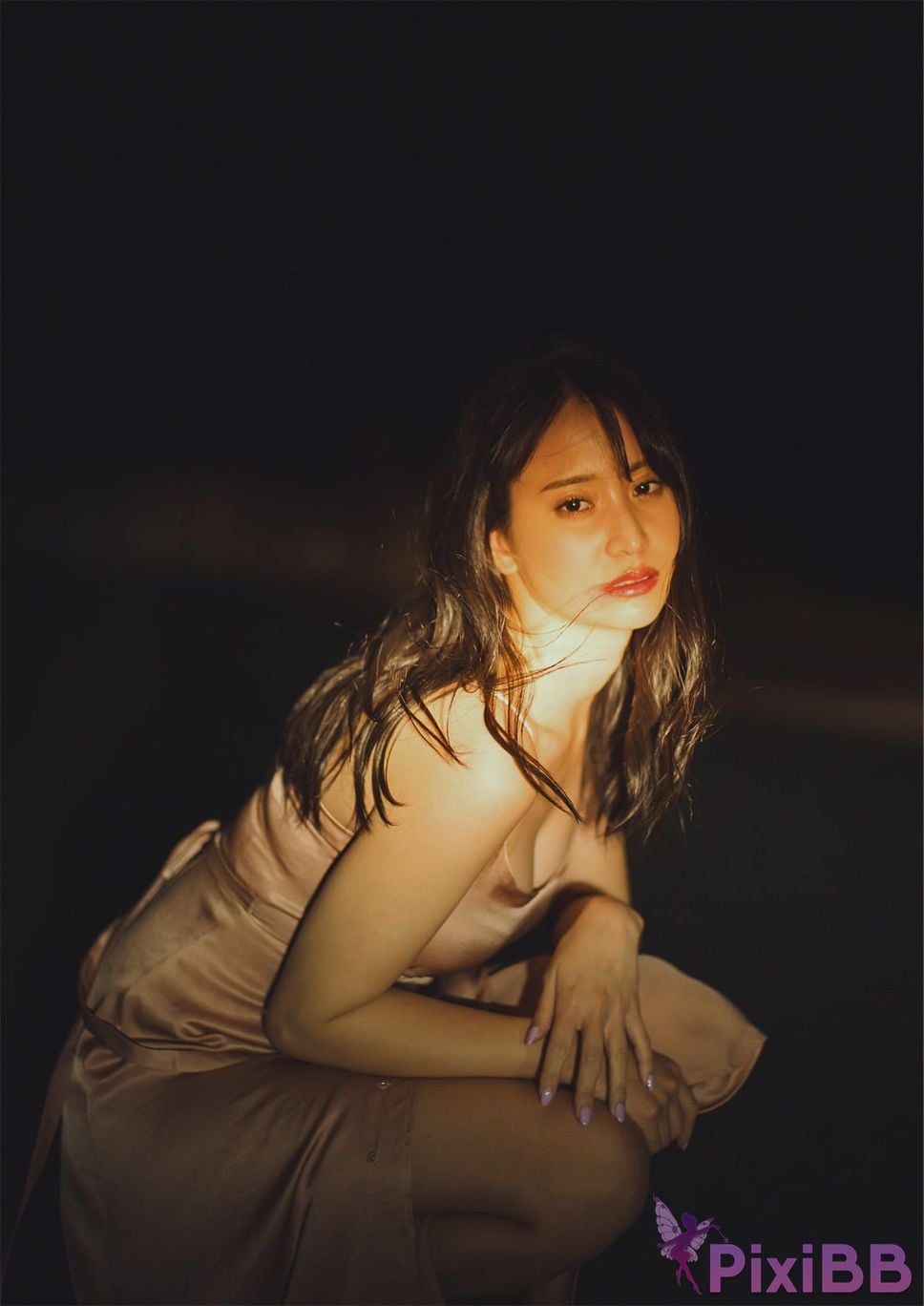 Japanese Idol Nagao Mariya twilight harbor light GIRLS graph. digital photo book PixiBB.COM 060