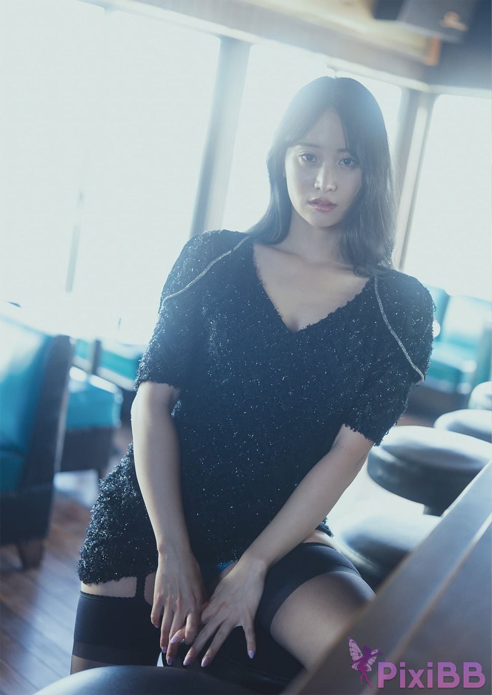 Japanese Idol Nagao Mariya twilight harbor light GIRLS graph. digital photo book PixiBB.COM 067