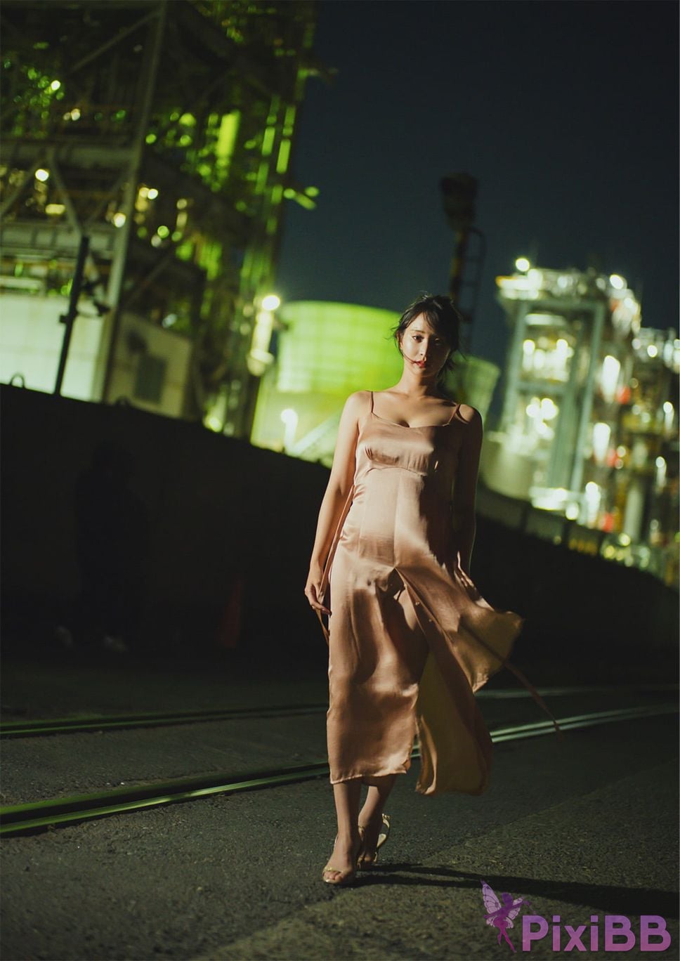 Japanese Idol Nagao Mariya twilight harbor light GIRLS graph. digital photo book PixiBB.COM 071