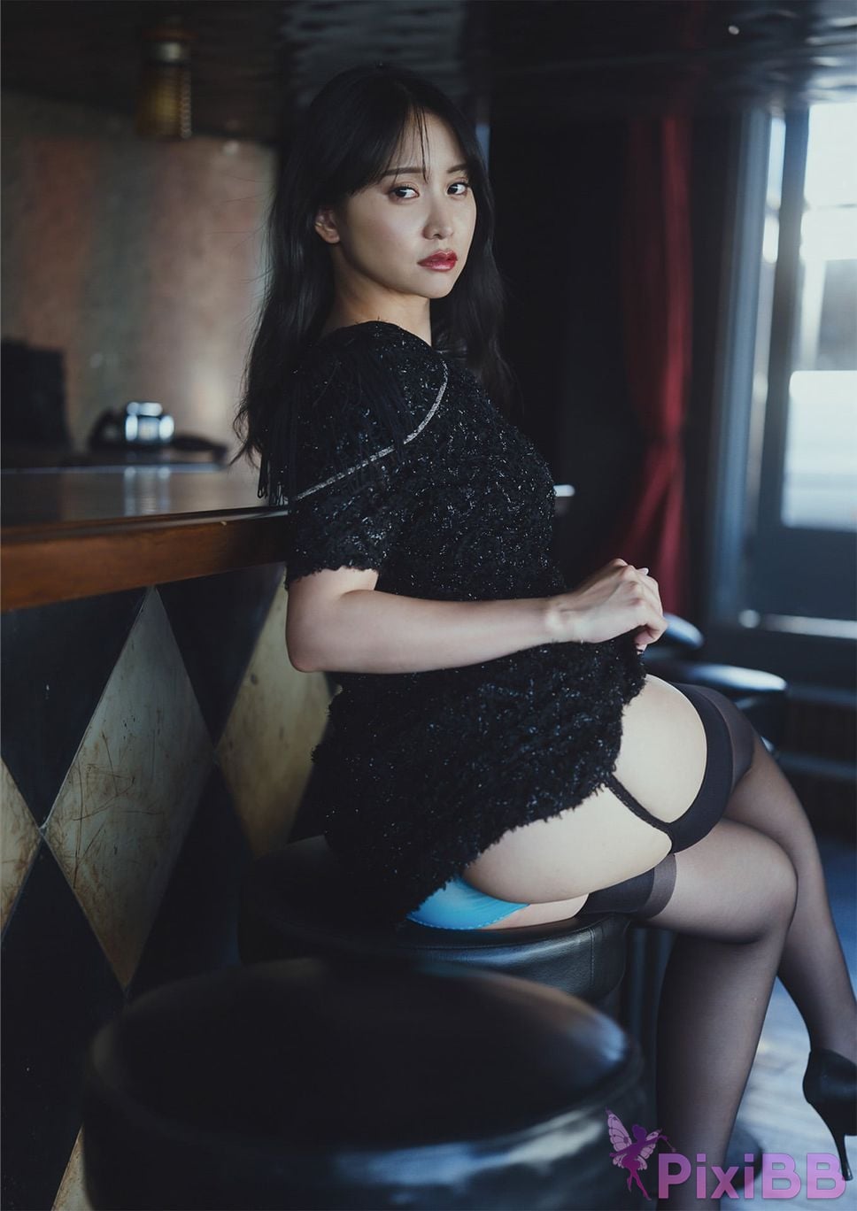 Japanese Idol Nagao Mariya twilight harbor light GIRLS graph. digital photo book PixiBB.COM 073
