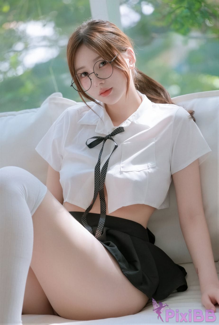 AI Enhanced Jooyoung Kim x Yoppi Shy Girl PixiBB.COM 010