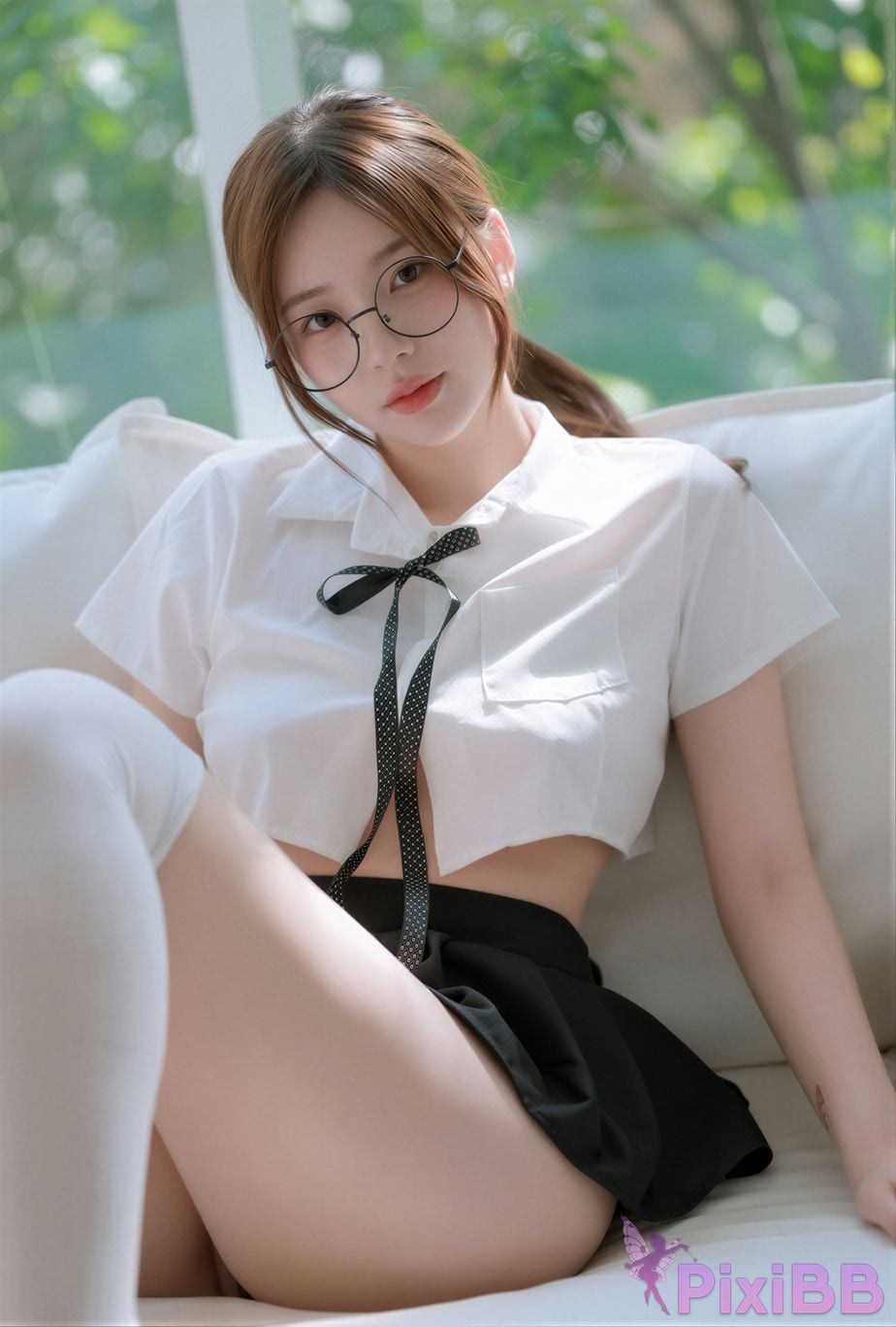AI Enhanced Jooyoung Kim x Yoppi Shy Girl PixiBB.COM 047