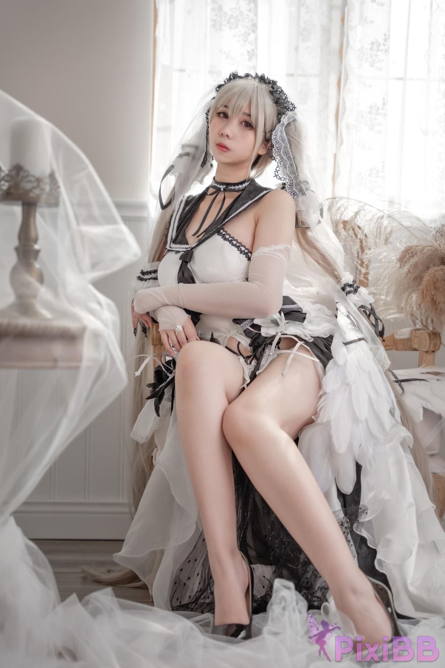 Cosplayer Charming pupils Meroko Awesome dressing up Miss PixiBB.COM 034