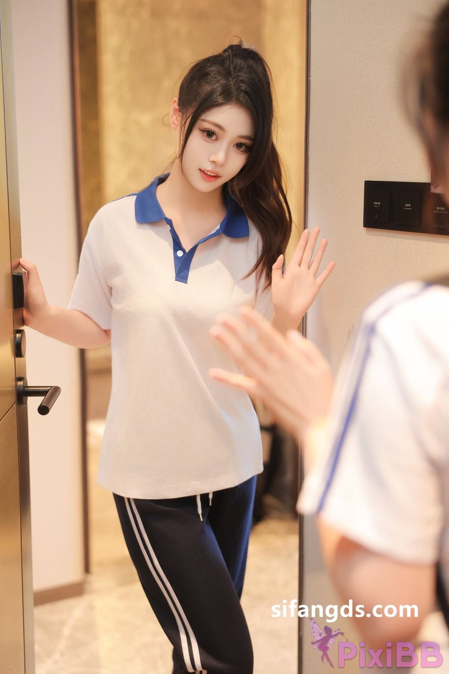 XR Uncensored Dandanbao Yuan R18 Xiuren.com Model Double JK Student Outfit PixiBB.COM 045