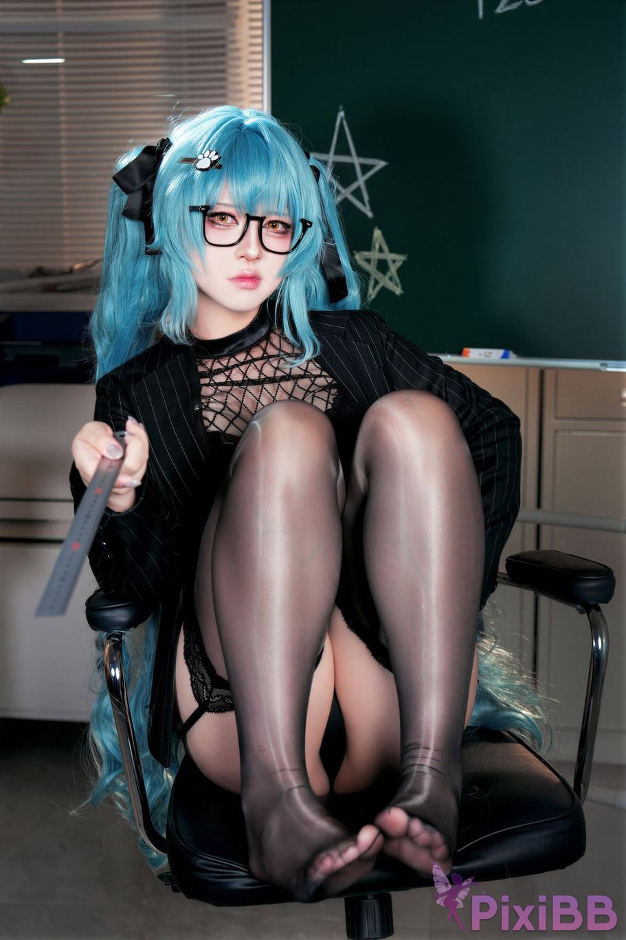 Banbanko 半半子 Privaty Sharp Lesson (NIKKE) PixiBB.COM 23