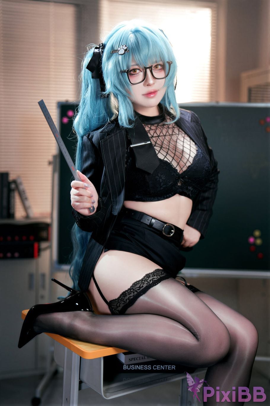 Banbanko 半半子 Privaty Sharp Lesson (NIKKE) PixiBB.COM 44