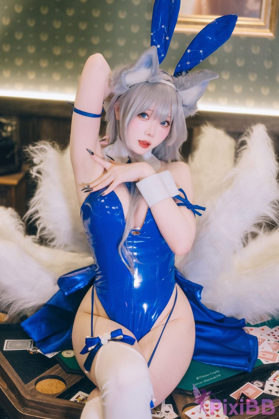 Shimo Shinano Bunny Suit (Azur Lane) PixiBB.COM 11
