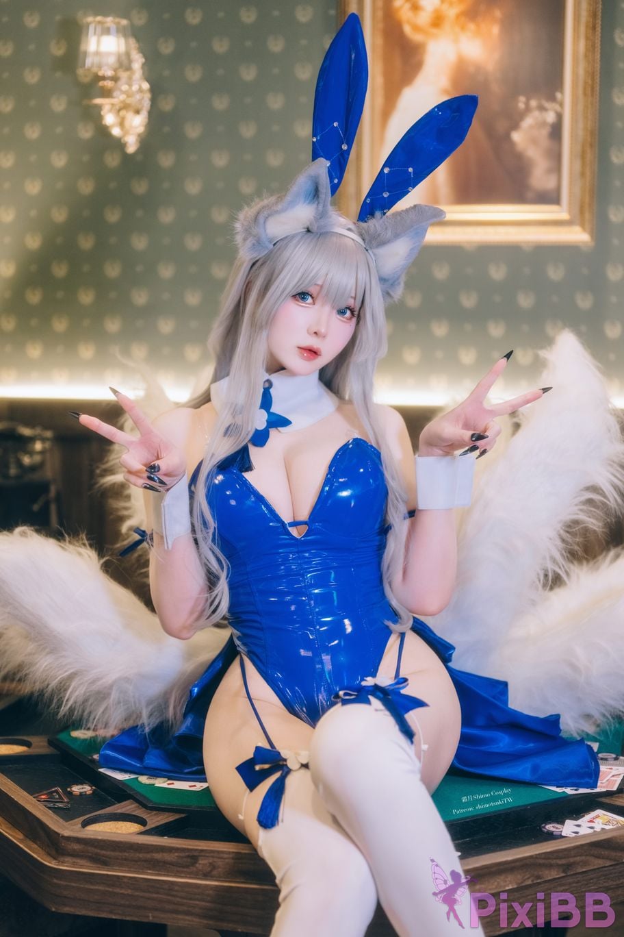 Shimo Shinano Bunny Suit (Azur Lane) PixiBB.COM 14