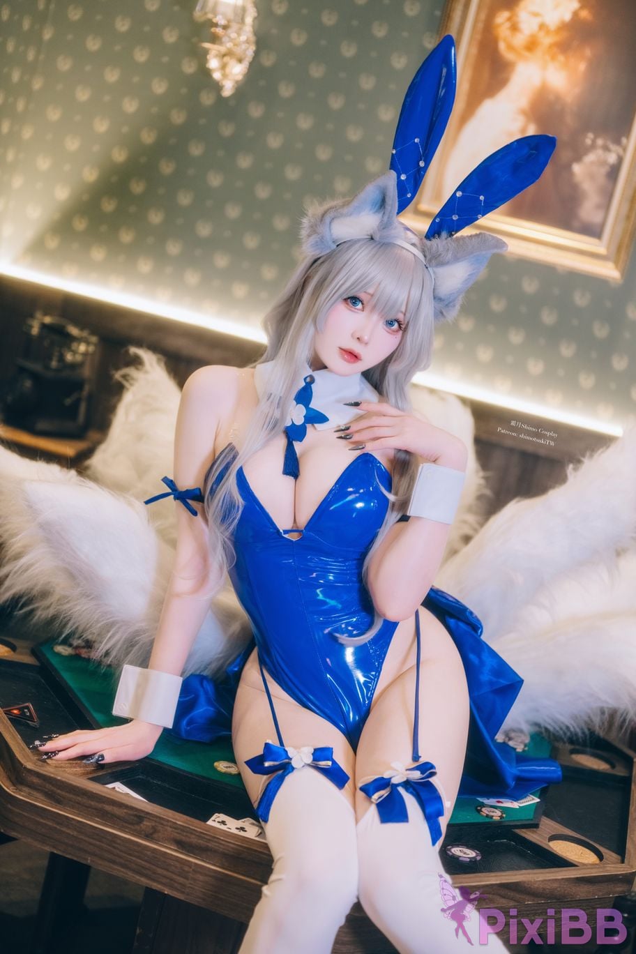 Shimo Shinano Bunny Suit (Azur Lane) PixiBB.COM 15
