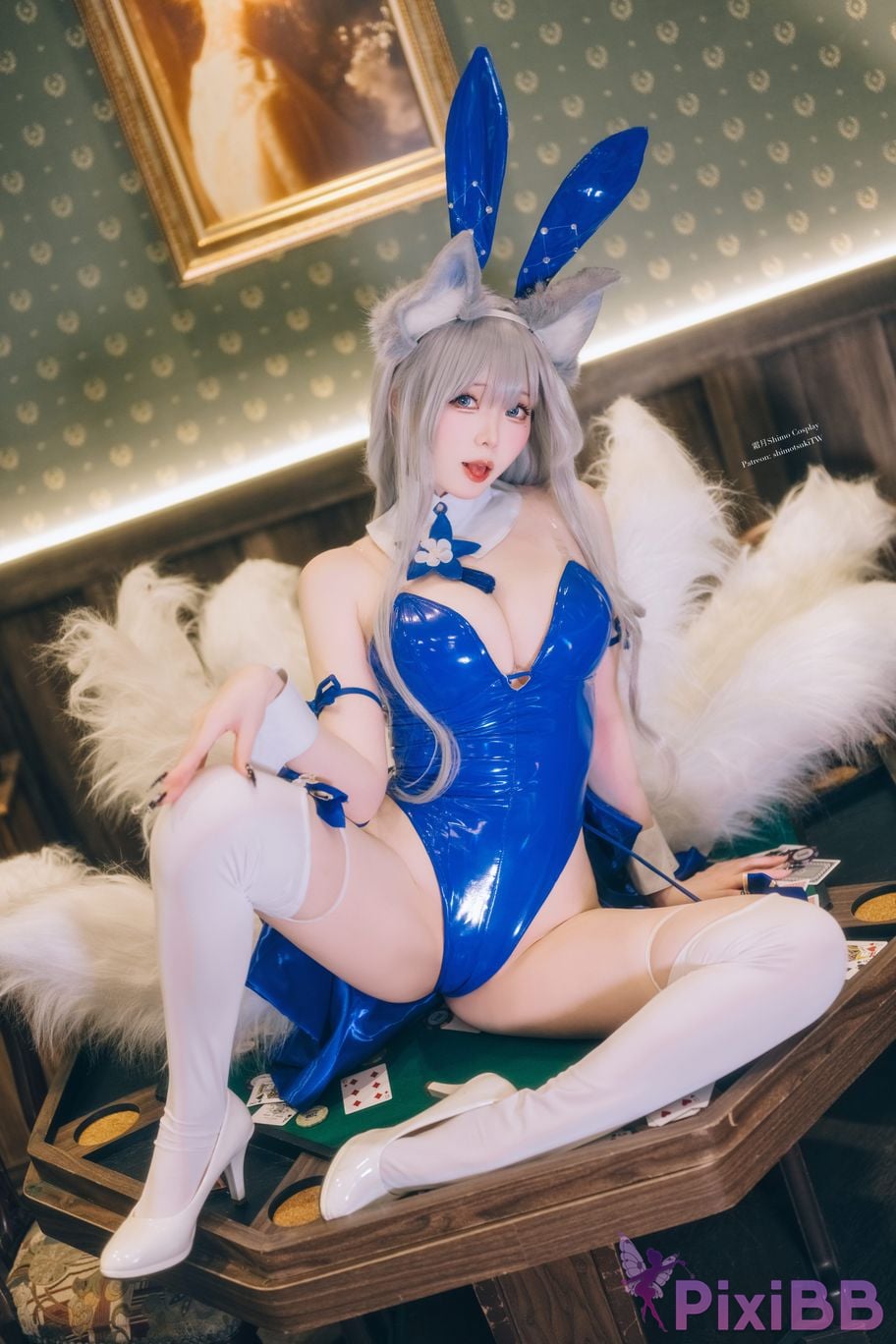 Shimo Shinano Bunny Suit (Azur Lane) PixiBB.COM 19