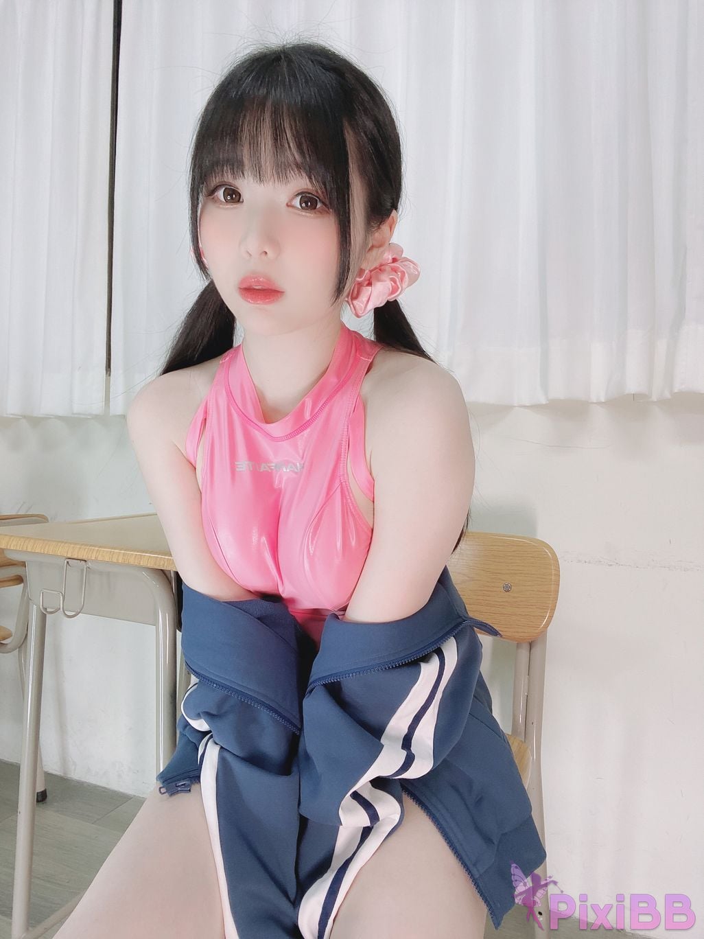 Shimo Pink Swimsuit PixiBB.COM 16