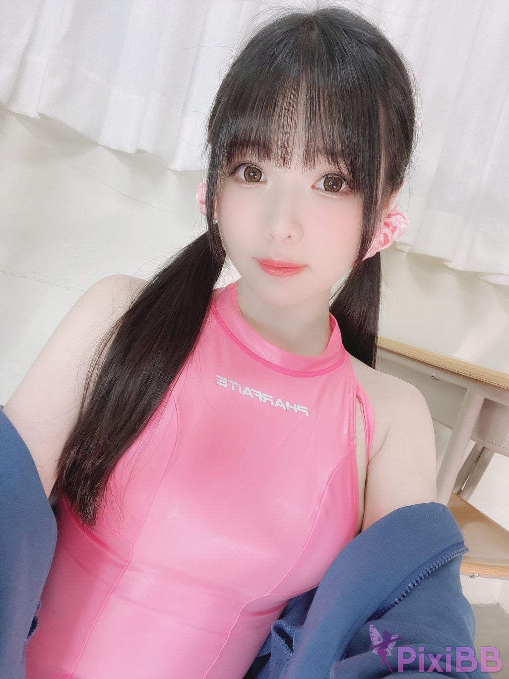 Shimo Pink Swimsuit PixiBB.COM 5