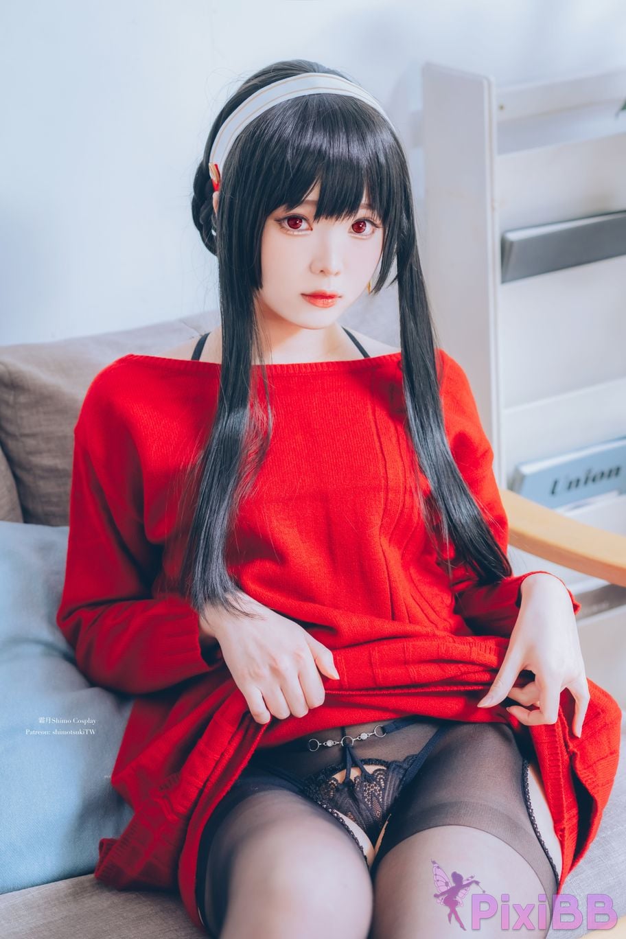 Shimo Yor Forger Red Sweater PixiBB.COM 10