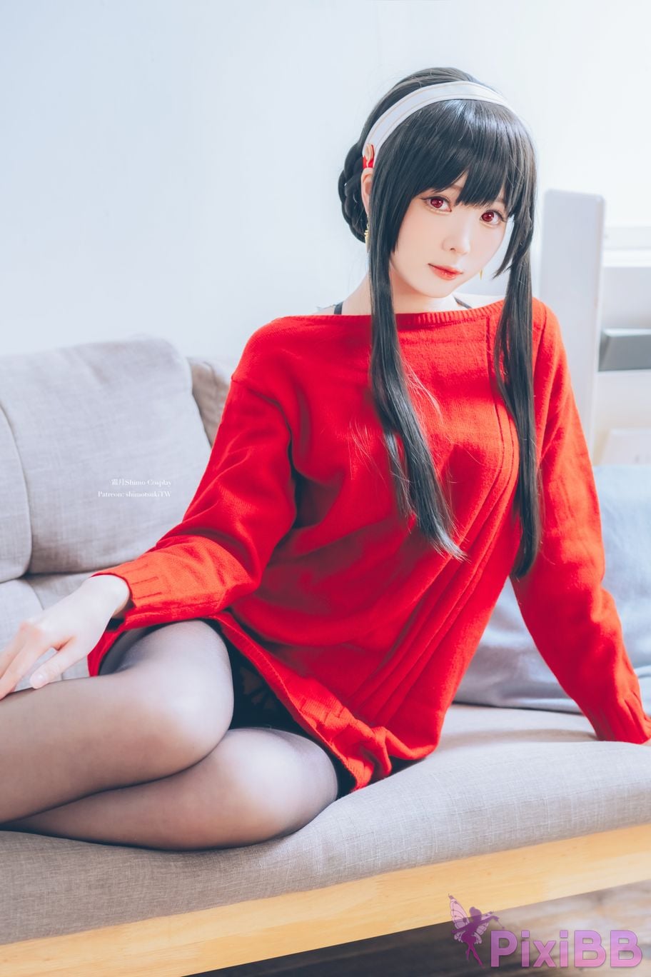 Shimo Yor Forger Red Sweater PixiBB.COM 8