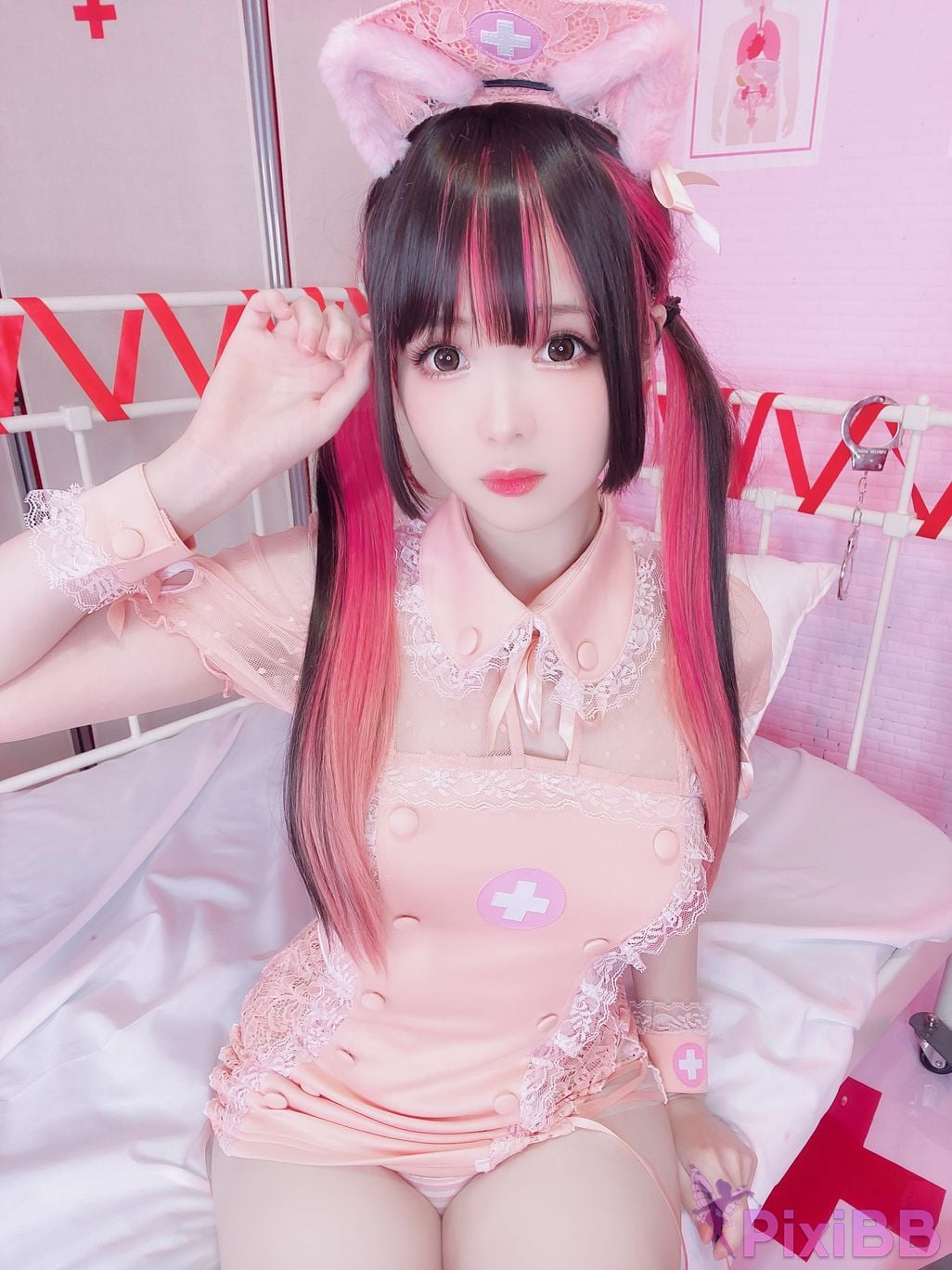 Shimo Pink Nurse PixiBB.COM