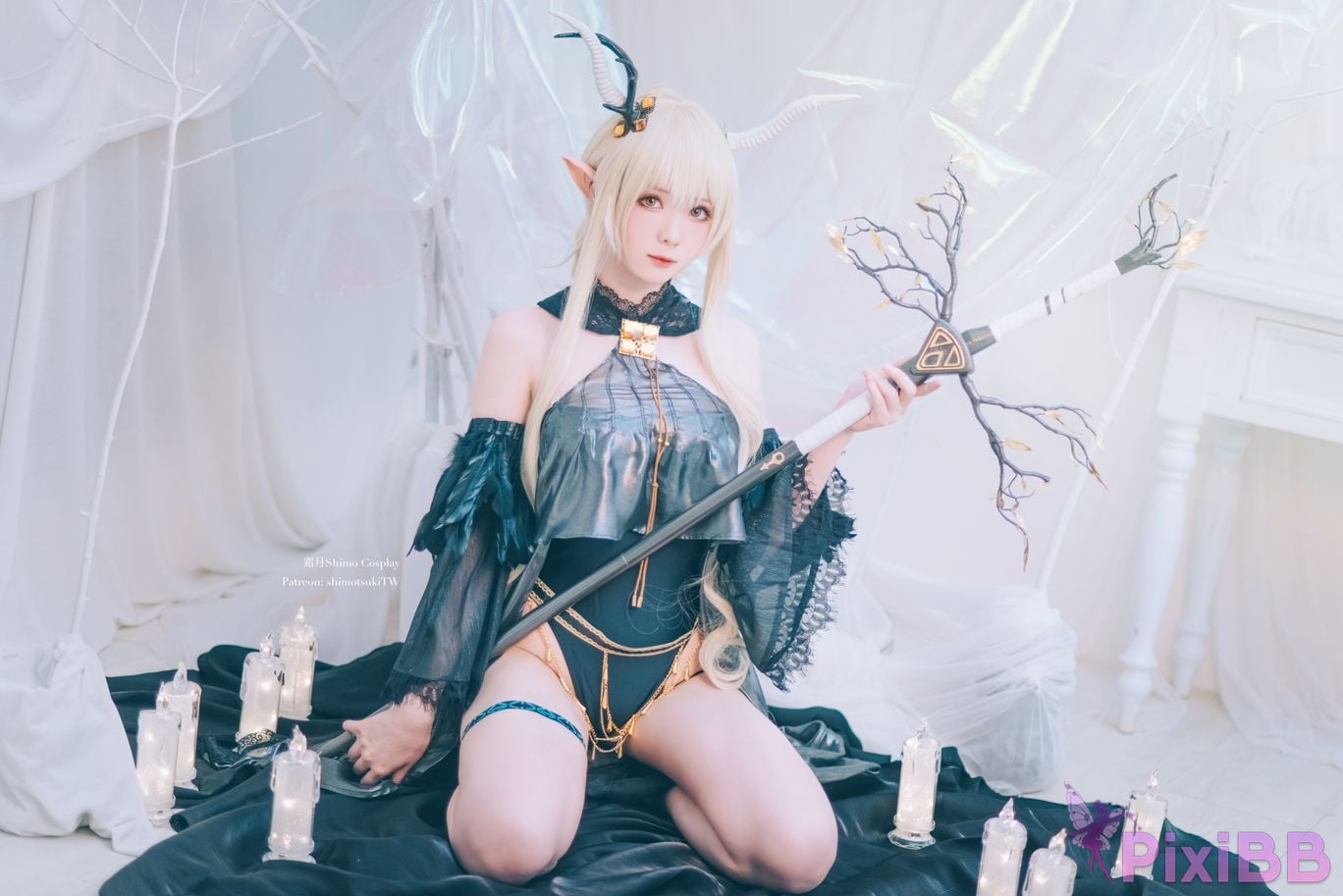 Shimo Shining (Arknights) PixiBB.COM