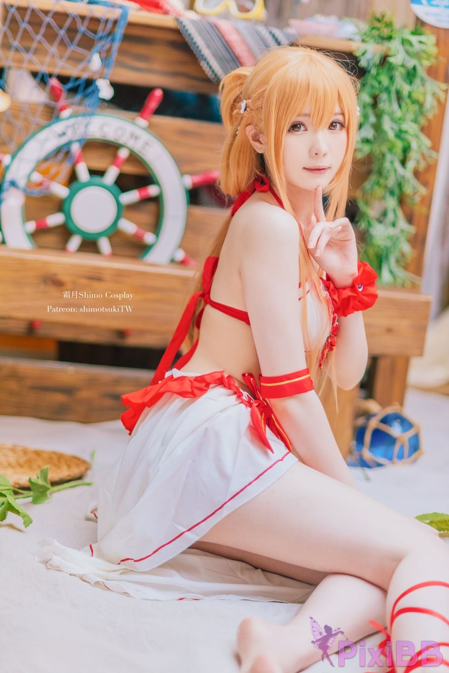 Shimo Asuna Swimsuit PixiBB.COM 13